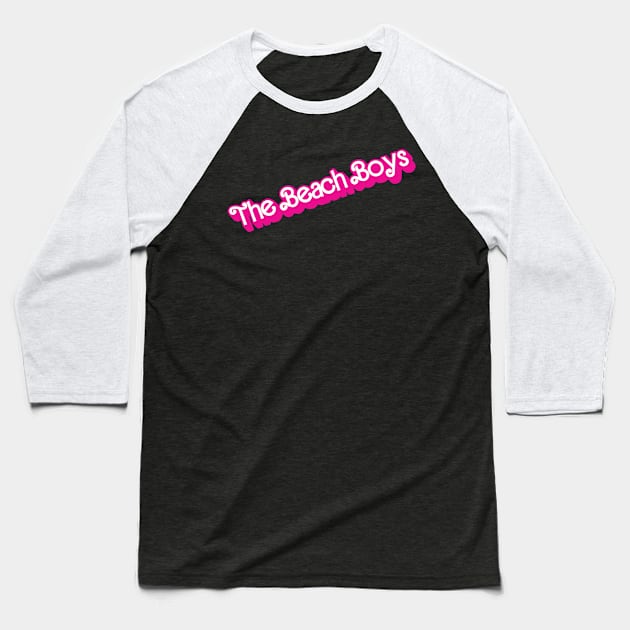 The Beach Boys x Barbie Baseball T-Shirt by 414graphics